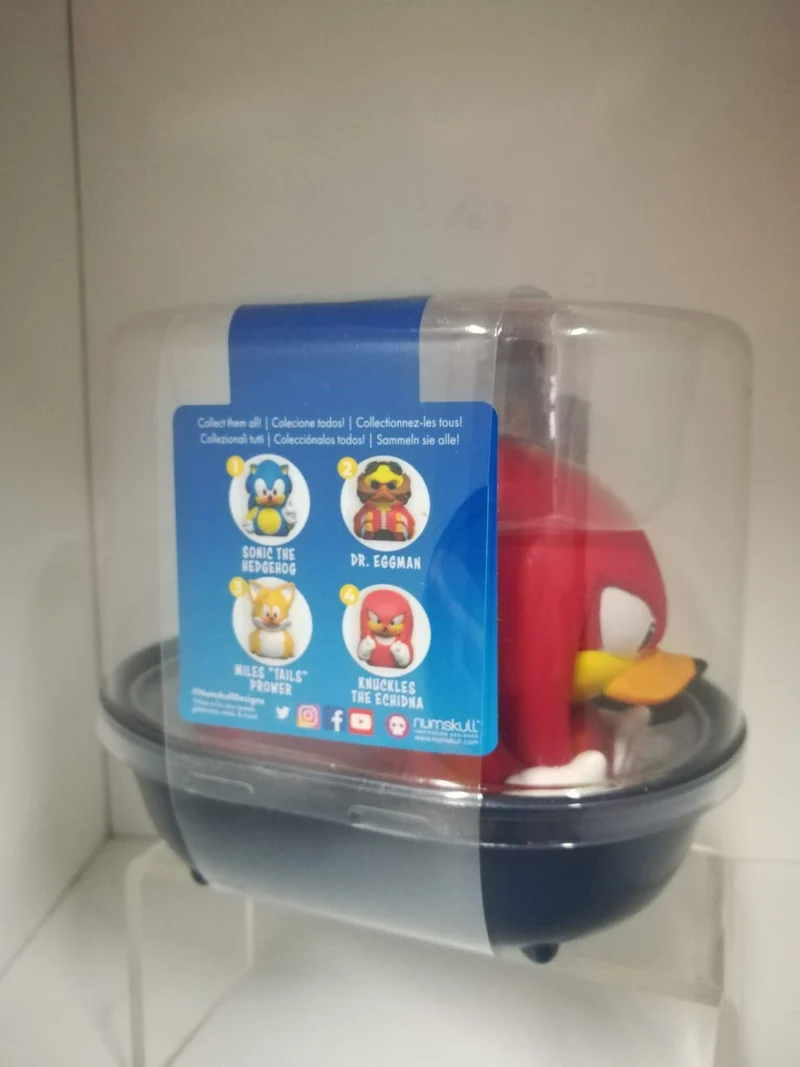SONIC THE HEDGEHOG KNUCKLES TUBBZ COLLECTIBLE DUCK