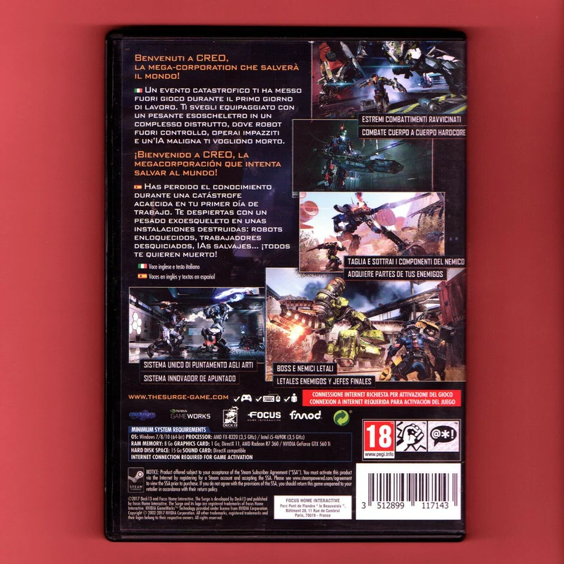 THE SURGE PC (versione italiana)