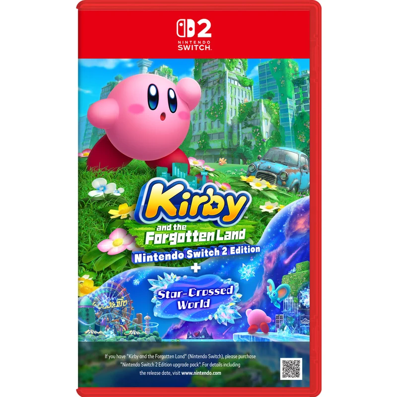 Nintendo Switch 2 Kirby and the Forgotten Land: Nintendo Switch 2 Edition + Star-Crossed World