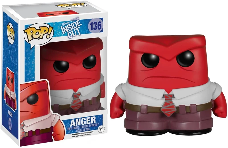 POP! FUNKO 136 ANGER Disney Inside Out