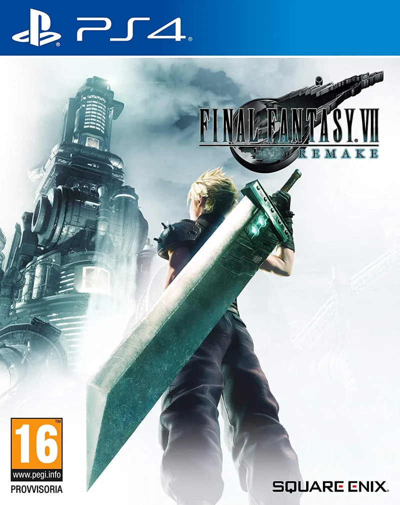FINAL FANTASY VII REMAKE PLAYSTATION 4 EDIZIONE REGNO UNITO