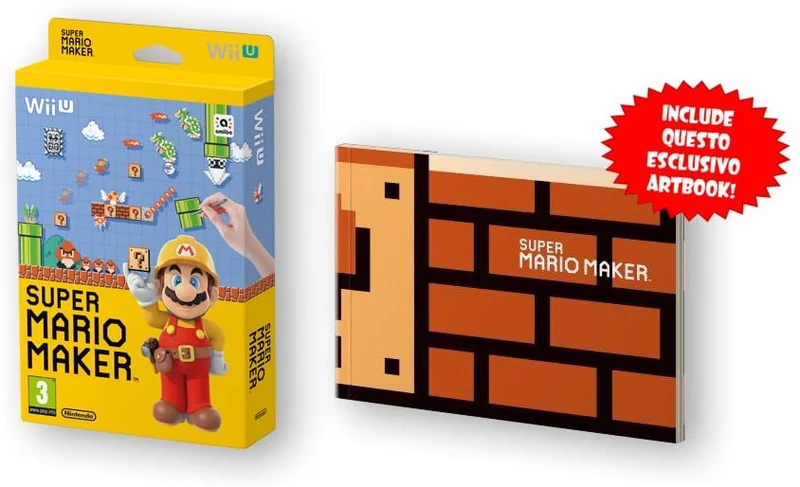 SUPER MARIO MAKER LIMITED EDITION NINTENDO WII U EDIZIONE REGNO UNITO