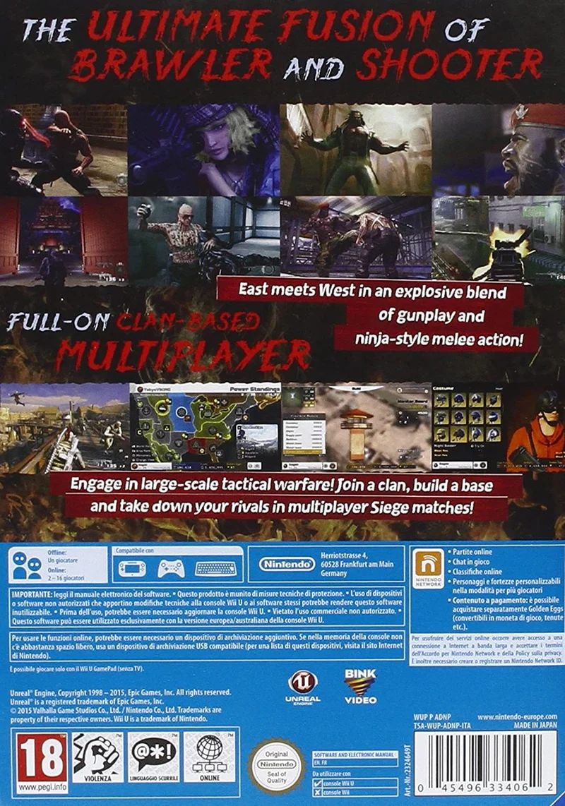 DEVIL'S THIRD NINTENDO WII U EDIZIONE REGNO UNITO