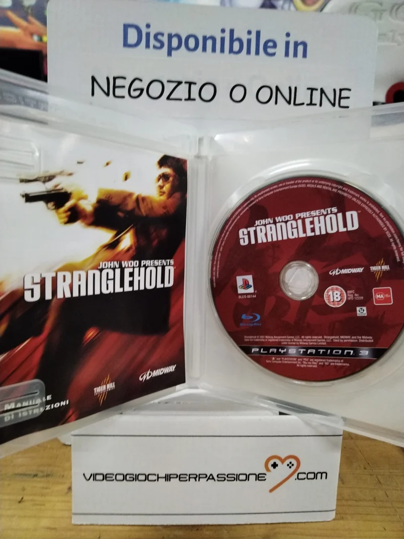 JOHN WOO PRESENTS STRANGLEHOLD PS3 (versione italiana)