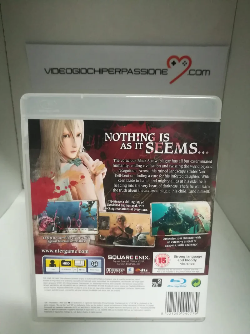 NIER PS3 EDIZIONE REGNO UNITO