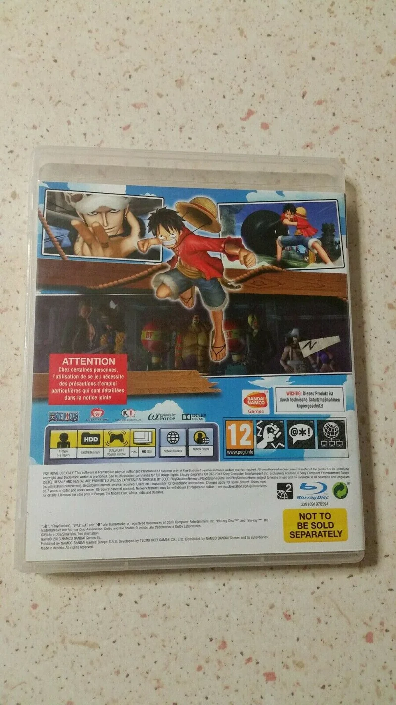 ONE PIECE :PIRATE WARRIPRS 2 PS3