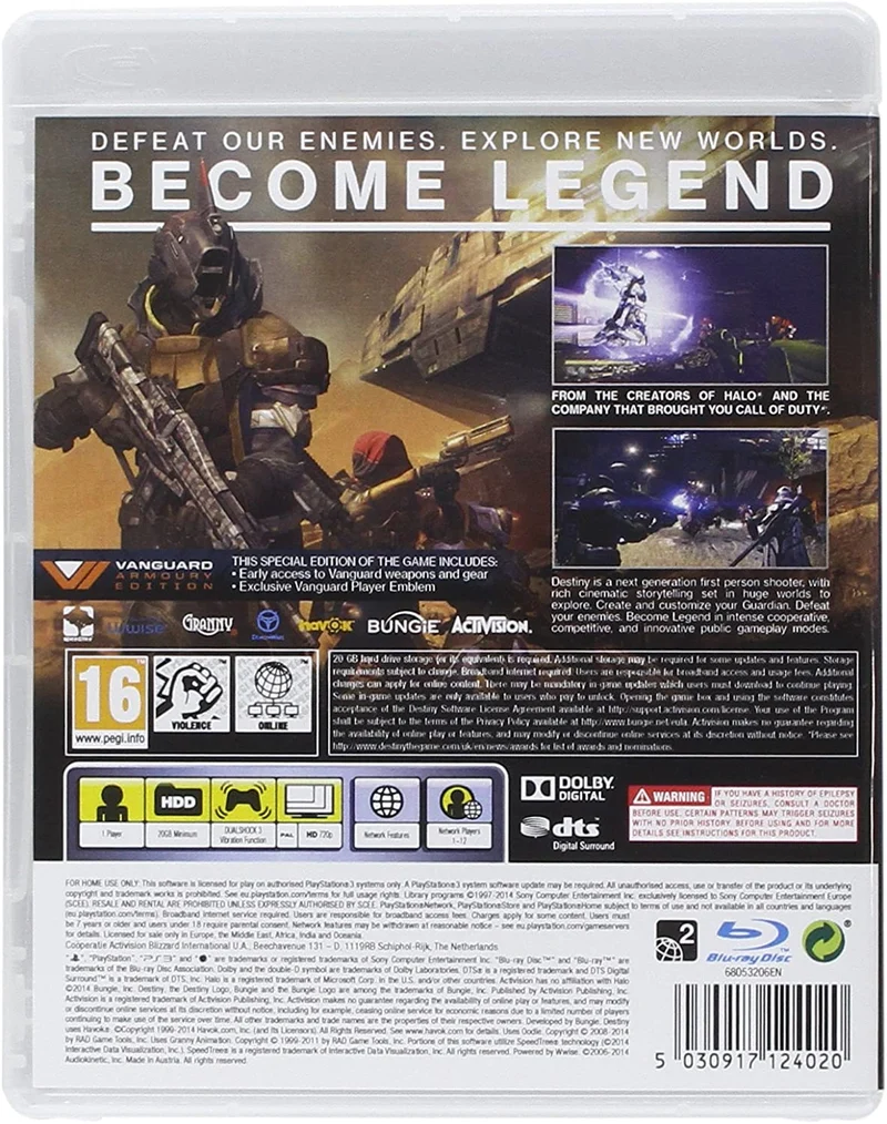 DESTINY PS3