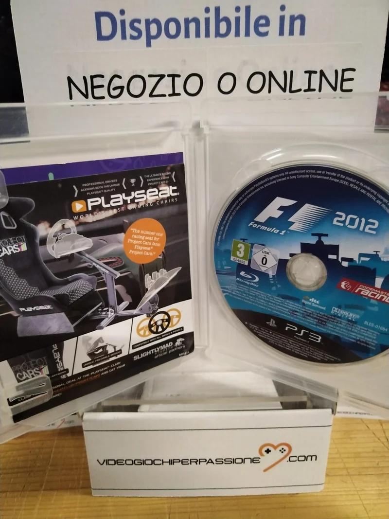 FORMULA 1 2012 PS3 (versione italiana)