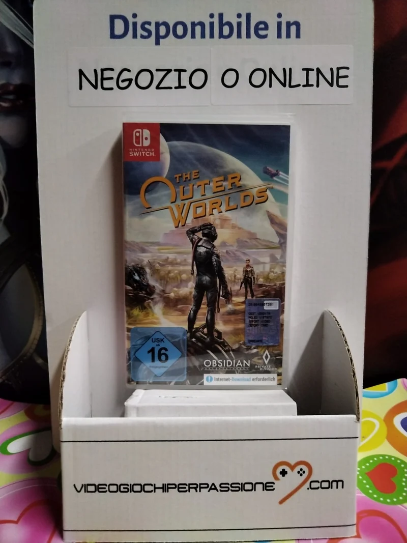 The Outer Worlds Nintendo Switch (edizione europea)(scaricabili tutte le lingue)