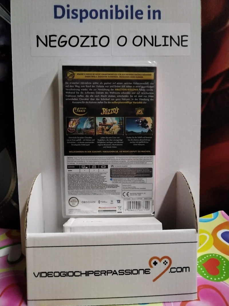 The Outer Worlds Nintendo Switch (edizione europea)(scaricabili tutte le lingue)