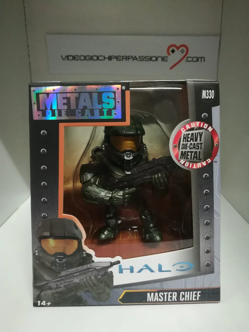Halo Master Chief Figure Metals Die Cast 10,2 CM