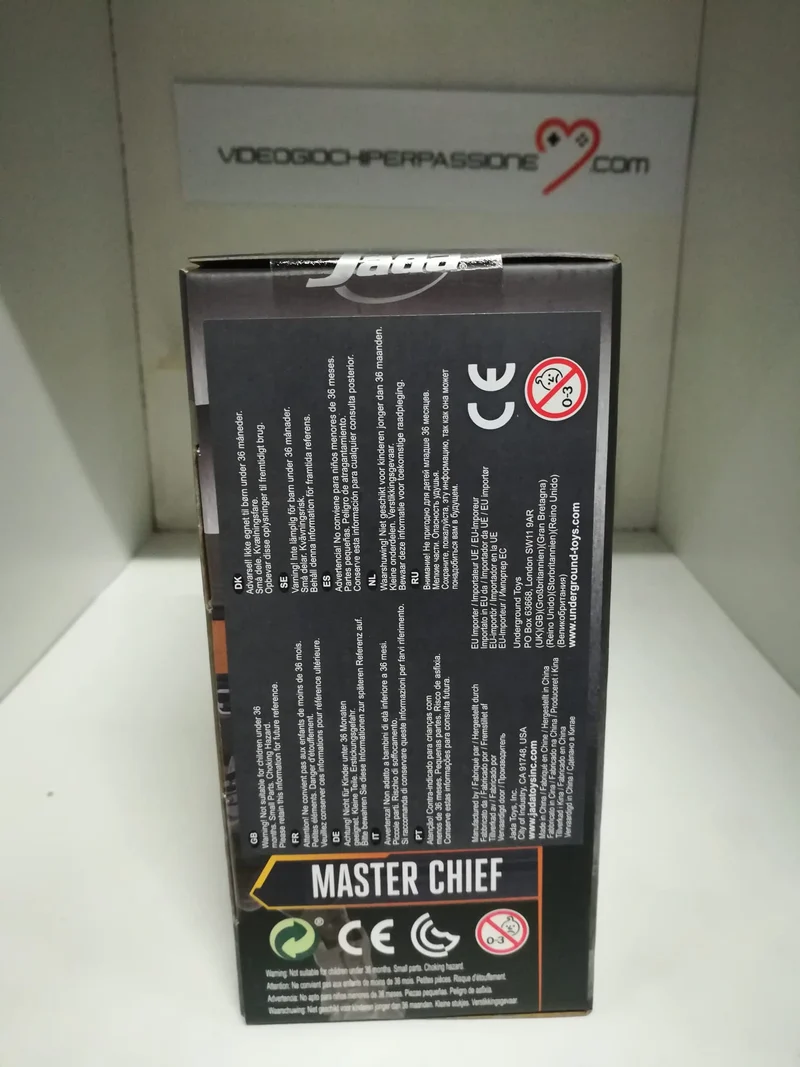 Halo Master Chief Figure Metals Die Cast 10,2 CM