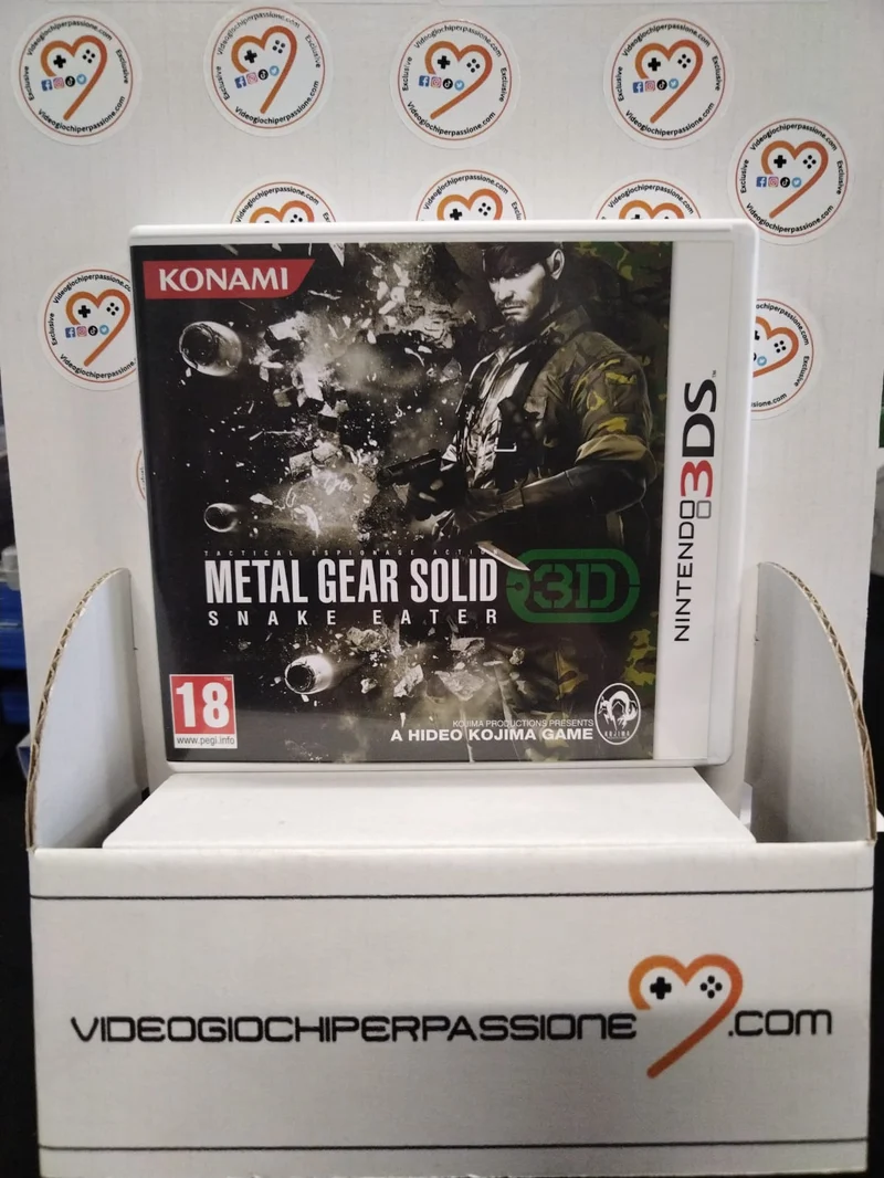 METAL GEAR SOLID SNAKE EATER NINTENDO 3DS EDIZIONE ITALIANA