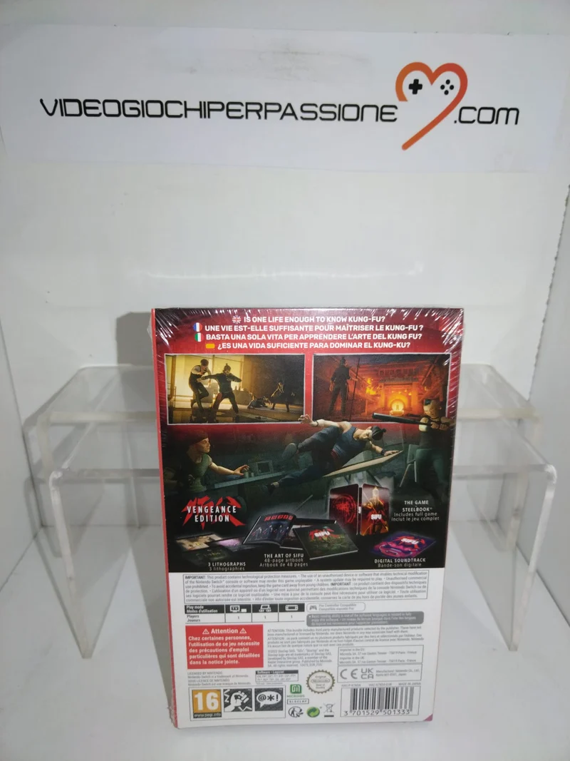 Sifu Vengeance Edition Nintendo Switch Edizione Europea