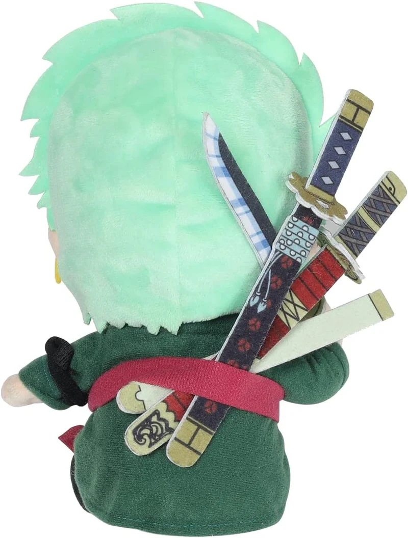 One Piece – Rorona Zoro – Peluche – 25 cm – Originale e con licenza