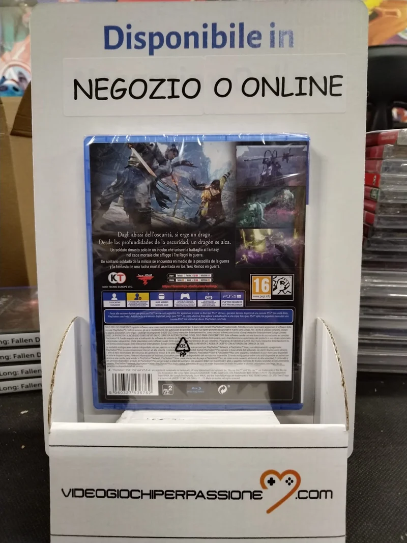 Wo Long: Fallen Dynasty Playstation 4 Edizione ITALIANA
