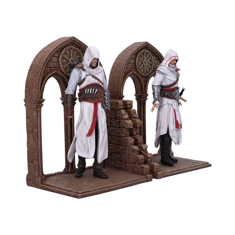 Reggilibri/Porta Videogames/DVD di Assassin's Creed Altaïr ed Ezio 24 cm