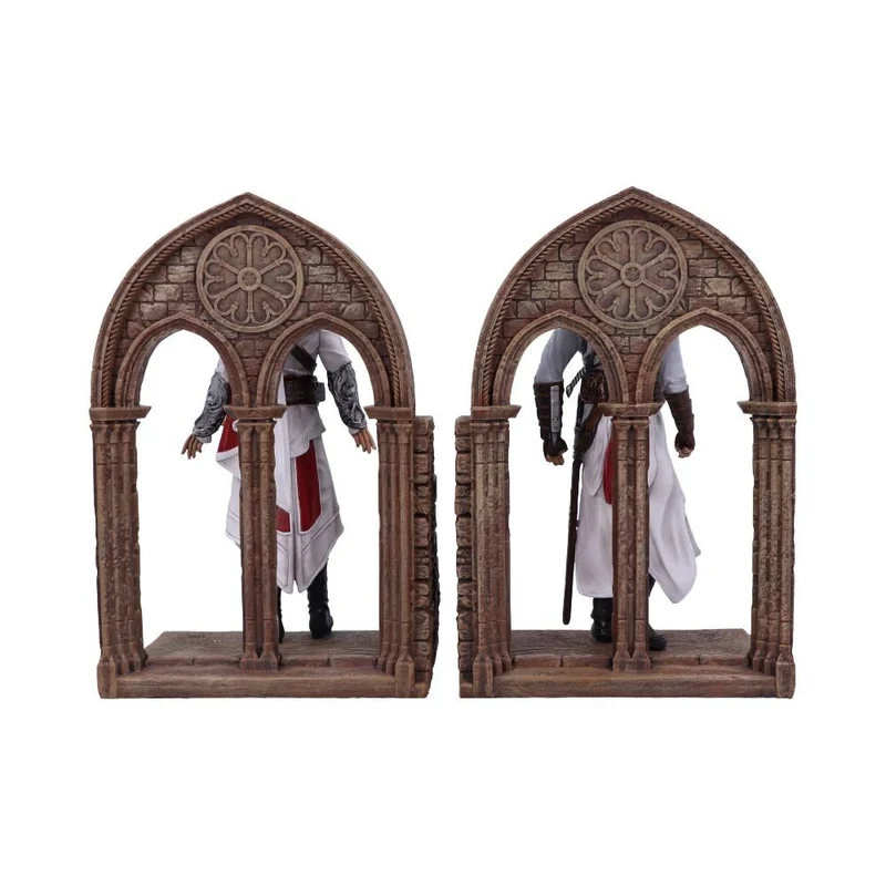 Reggilibri/Porta Videogames/DVD di Assassin's Creed Altaïr ed Ezio 24 cm