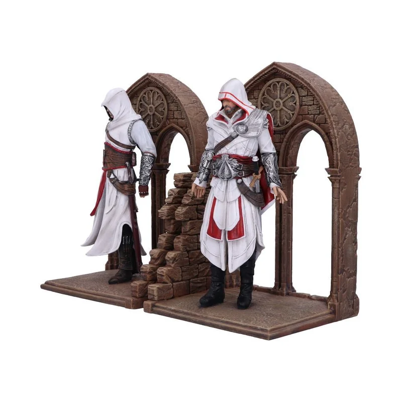 Reggilibri/Porta Videogames/DVD di Assassin's Creed Altaïr ed Ezio 24 cm