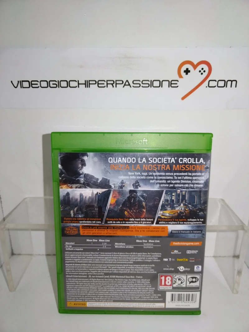 TOM CLANCY'S THE DIVISION XBOX ONE (usato garantito)