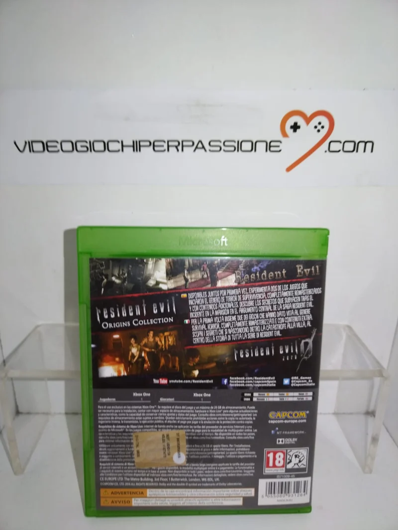 RESIDENT EVIL ORIGINS COLLECTION XBOX ONE (usato garantito)