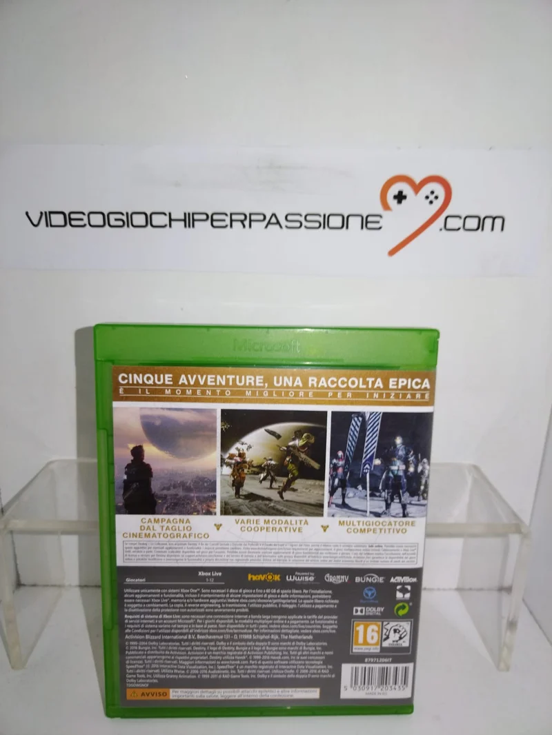 DESTINY LA COLLEZIONE XBOX ONE versione italiana (usato garantito)