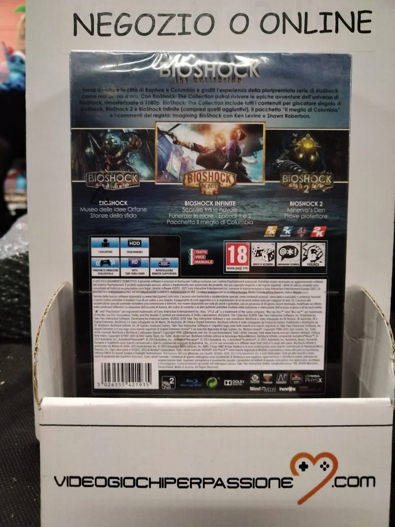 BIOSHOCK THE COLLECTION PS4 (edizione italiana)