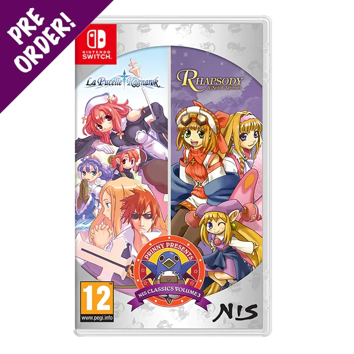 Prinny Presents NIS Classics Volume 3: La Pucelle: Ragnarok / Rhapsody: A Musical Adventure - Deluxe Edition Nintendo Switch