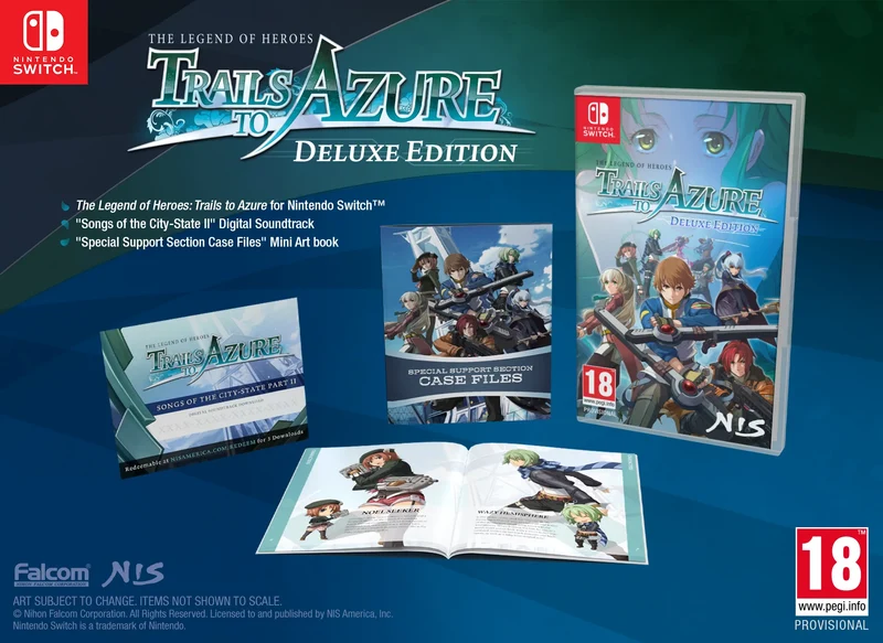 The Legend of Heroes: Trails to Azure Deluxe Edition Nintendo Switch
