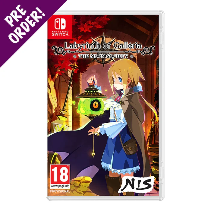 Labyrinth of Galleria : The Moon Society - Standard Edition - Nintendo Switch