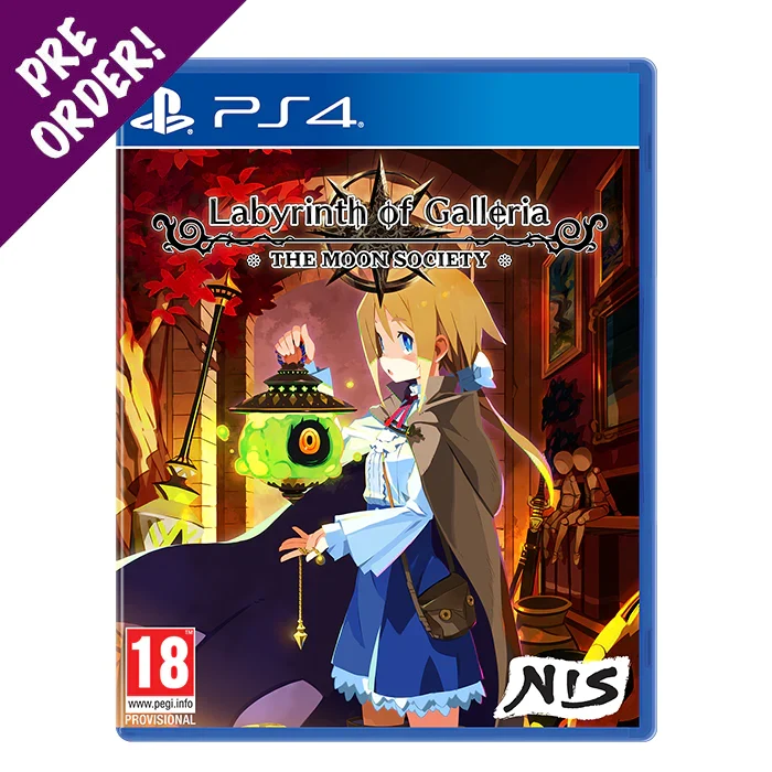 Labyrinth of Galleria : The Moon Society - Standard Edition - Playstation 4