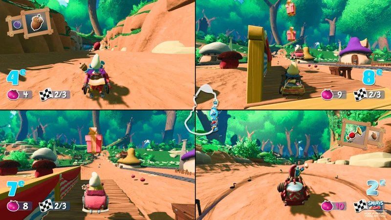 Smurfs Kart Nintendo Switch