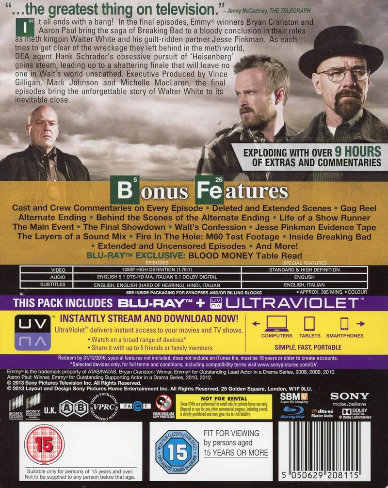 Breaking Bad Season 5 – Blu Blu-ray