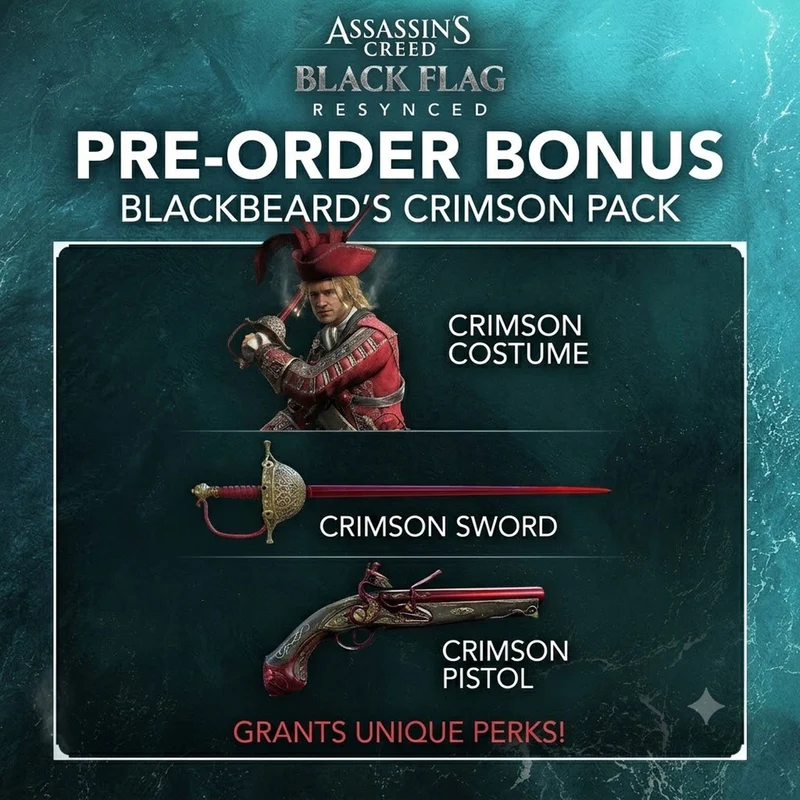 PS5 Assassin's Creed Black Flag Resynced (R3)