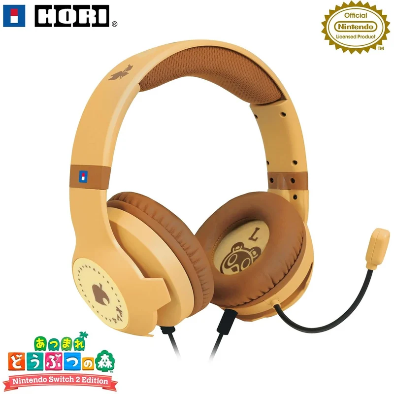 HORI Gaming Headset Standard for Nintendo Switch 2 [Animal Crossing DIY Life]