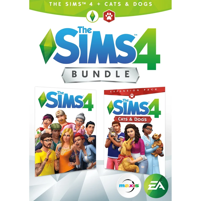 Sims 4 Plus Cats and Dogs - Microsoft Xbox One