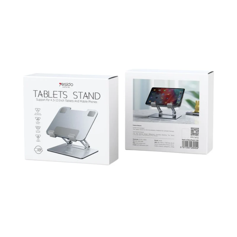 Yesido C185 Foldable Desktop Supporter Holder Metal Laptop Stand