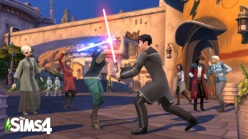 PS4 Sims 4 Star Wars Journey to Batuu Bundle