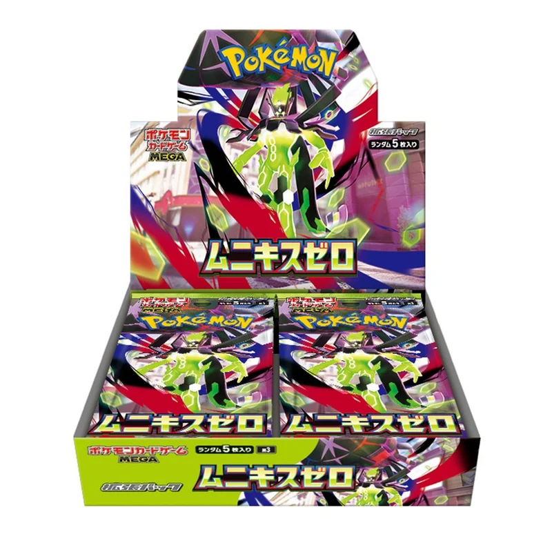 Pokemon TCG M3 MEGA Expansion Pack Munikis Zero Booster Box (Set of 30 Packs)