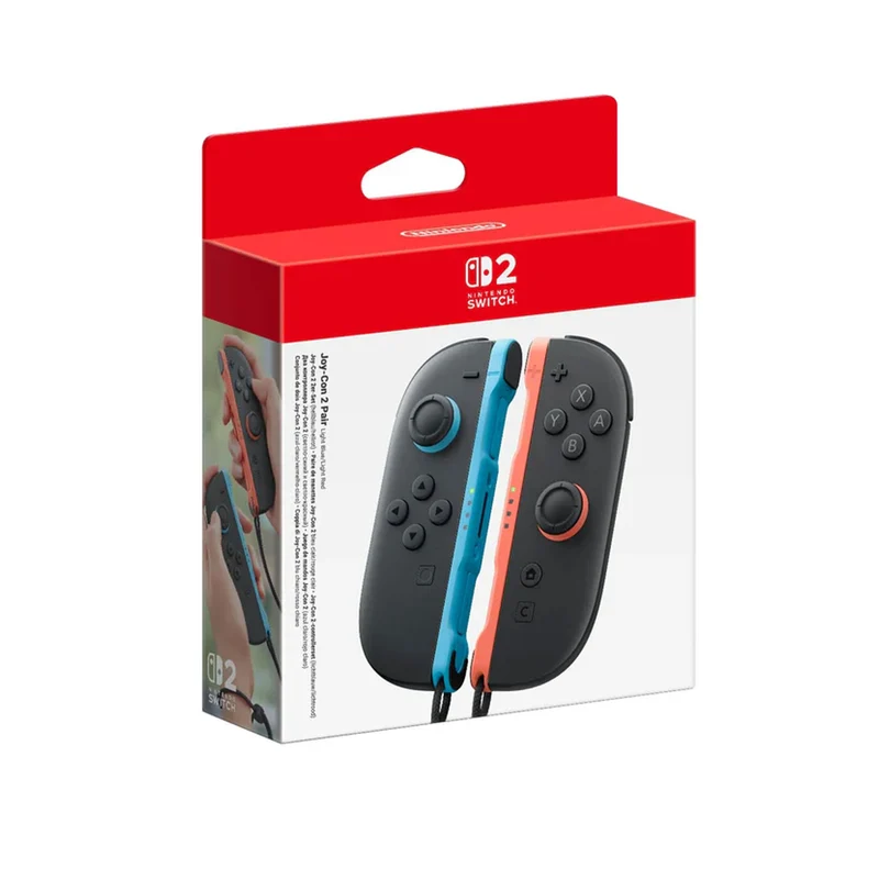 Nintendo Switch 2 Official Joy-Con 2 Controllers (Light Blue / Light Red) [Imported]