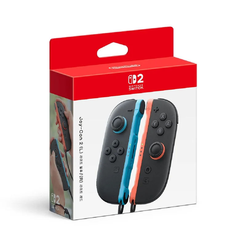 Nintendo Switch 2 Official Joy-Con 2 Controllers (Light Blue / Light Red) [Imported]