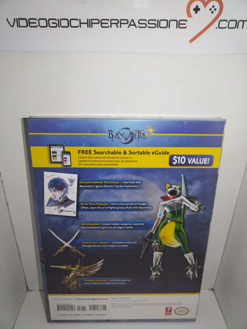 Bayonetta 2 Guida Strategica Ufficiale in Inglese