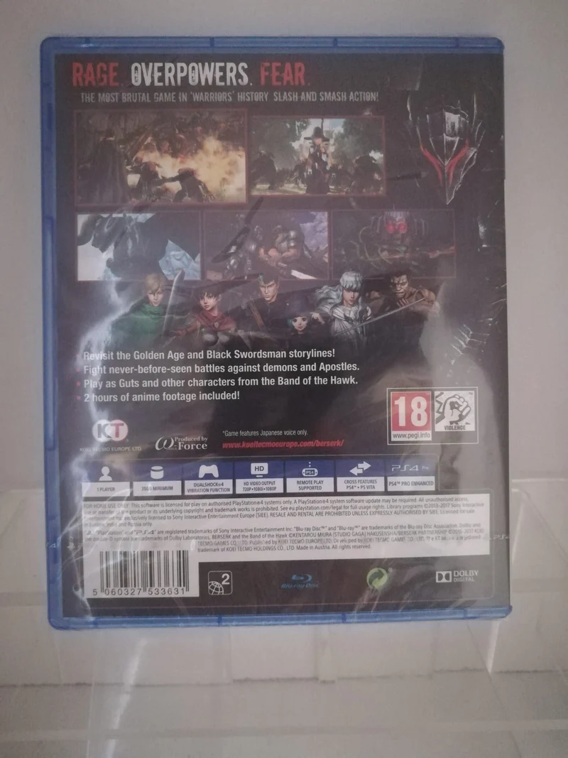 Berserk And The Band Of The Hawk - Playstation 4 Edizione Europea