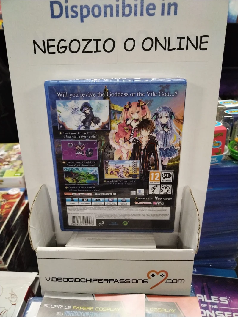 FAIRY FENCER F ADVENT DARK FORCE PLAYSTATION 4 EDIZIONE REGNO UNITO
