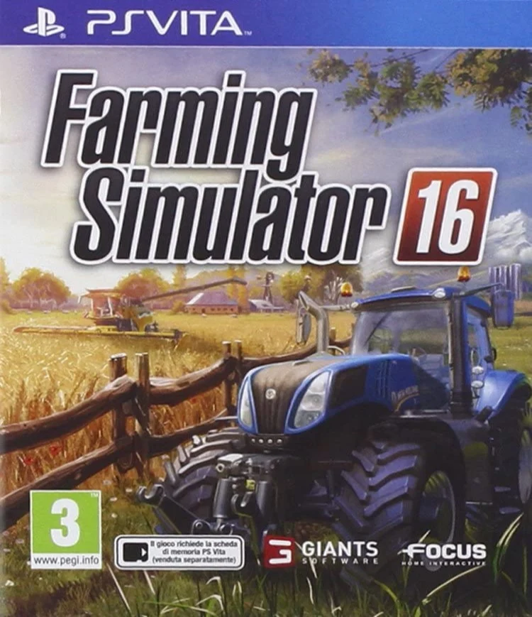 FARMING SIMULATOR 16 PS VITA EDIZIONE ITALIANA