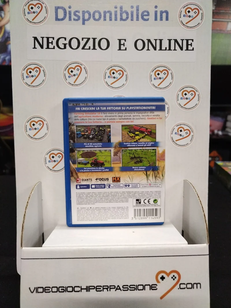 FARMING SIMULATOR 16 PS VITA EDIZIONE ITALIANA