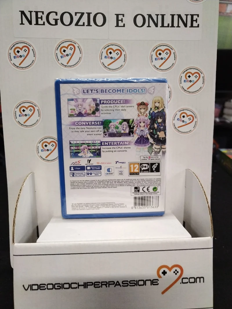 HYPERDIMENSION NEPTUNIA PP PRODUCING PERFECT PS VITA EDIZIONE REGNO UNITO