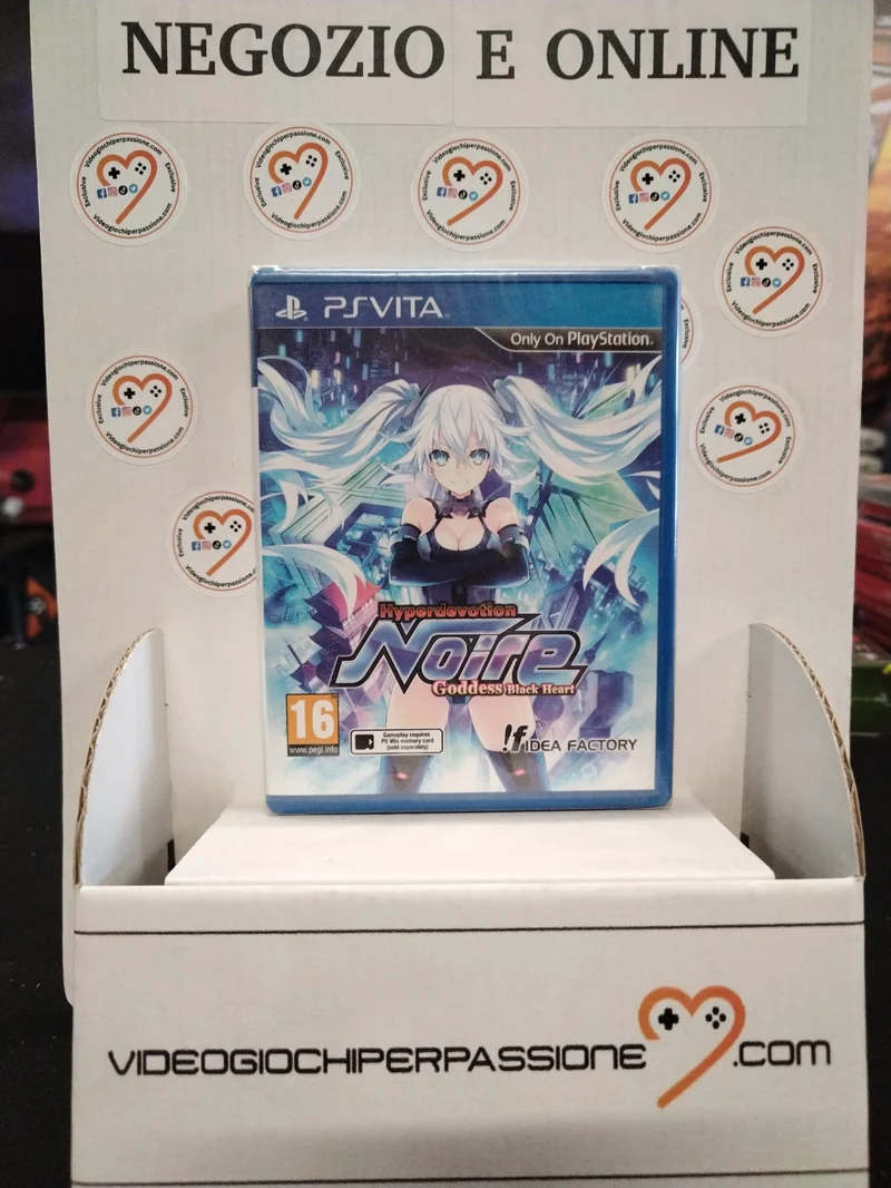 HYPERDEVOTION NOIRE GODDESS BLACK HEART PS VITA EDIZIONE REGNO UNITO