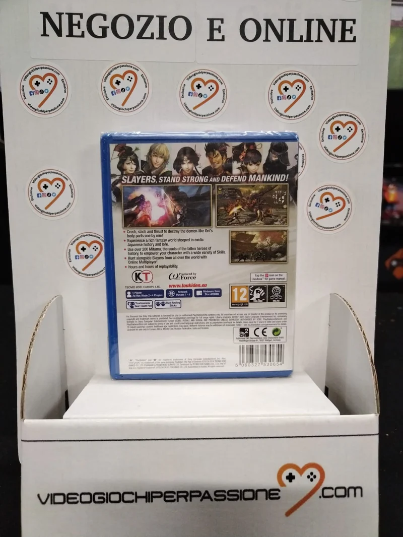 TOUKIDEN THE AGE OF DEMONS PS VITA EDIZIONE REGNO UNITO
