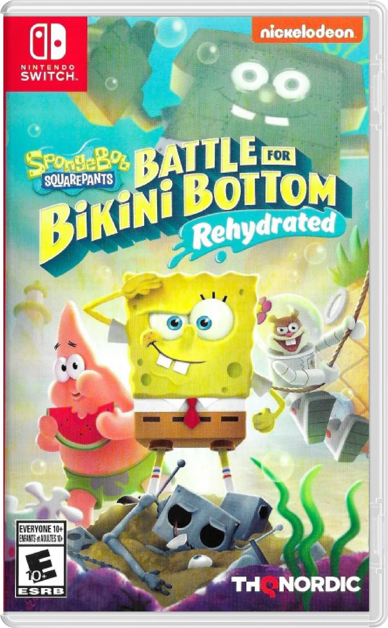 SpongeBob SquarePants Battle for Bikini Bottom Rehydrated - Nintendo Switch